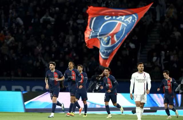 巴黎圣日耳曼主场战胜昂热，实现法甲4连冠